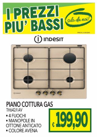 PIANO COTTURA INDESIT TH642/IAV